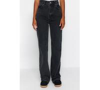 trendyol Jeans - Comfort fit - in Schwarz - Größe 38 | Damenjeans