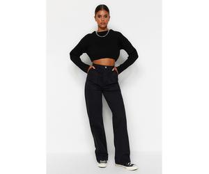 trendyol Jeans - Comfort fit - in Schwarz - Größe 38 | Damenjeans