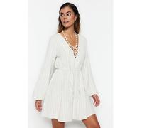 trendyol Kleid in Creme - Größe 34 | Damen Kleider