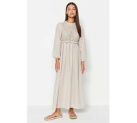 trendyol Kleid in Creme - Größe 38 | Damen Kleider