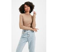 trendyol Longsleeve in Beige - Größe S | Damen Tops