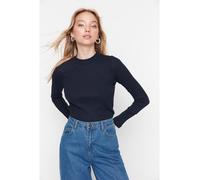trendyol Longsleeve in Dunkelblau - Größe S | Damen Tops