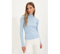 trendyol Longsleeve in Hellblau - Größe M | Damen Tops