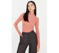 trendyol Longsleeve in Koralle - Größe XS | Damen Tops