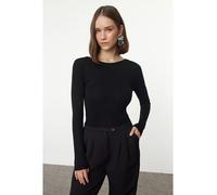 trendyol Longsleeve in Schwarz - Größe L | Damen Tops