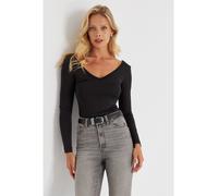 trendyol Longsleeve in Schwarz - Größe S | Damen Tops