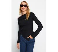 trendyol Longsleeve in Schwarz - Größe XXS | Damen Tops