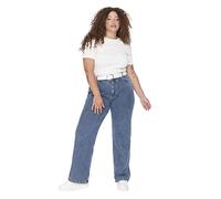 Trendyol Man Plus Size High Waist Plus Size Jeans, Navy Blue, 42