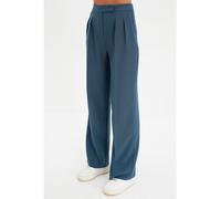 trendyol Marlenehose in Blau - Größe 40 | Damenhosen