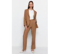 trendyol Marlenehose in Camel - Größe 42 | Damenhosen