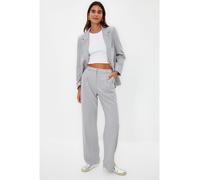 trendyol Marlenehose in Grau - Größe 38 | Damenhosen