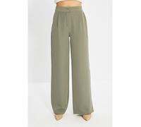 trendyol Marlenehose in Oliv - Größe 38 | Damenhosen