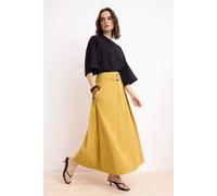 Trendyol Modest Damen Braun Einfarbig Maxi A-Linie Modest Röcke EU 34 / UK 6