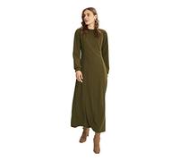 Trendyol Modest Damen Tctaw22eb0031 Dress, Khaki, 36 EU