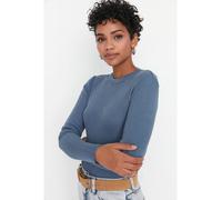 trendyol Pullover in Blau - Größe M | Damen Pullover Cardigans