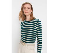 trendyol Pullover in Dunkelgrün - Größe L | Damen Pullover Cardigans