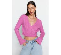 trendyol Pullover in Pink - Größe L | Damen Pullover Cardigans