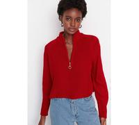 trendyol Pullover in Rot - Größe S | Damen Pullover Cardigans