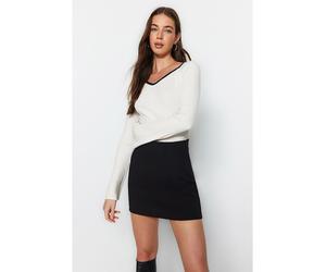 trendyol Pullover in Weiß - Größe L | Damen Pullover Cardigans