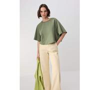 trendyol Shirt in Khaki - Größe S/M | Damen Tops