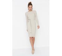 trendyol Strickkleid in Sand - Größe M | Damen Kleider