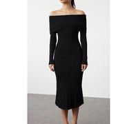 trendyol Strickkleid in Schwarz - Größe M | Damen Kleider