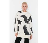 trendyol Sweatshirt in Creme - Größe L | Damen Sweatshirts Jacken