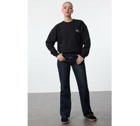 trendyol Sweatshirt in Schwarz - Größe M | Damen Sweatshirts Jacken