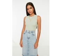 trendyol Top in Hellgrün - Größe L | Damen Tops