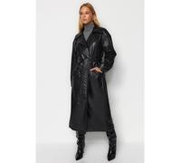 trendyol Trenchcoat in Schwarz - Größe 36 | Damenjacken