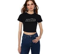 Trendyol Woman Slim fit Basic Crew Neck Knit T-Shirt Hemd,