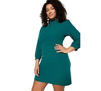 Trendyol Women Plus Size Mini A-line Regular fit Woven Plus Size Dress