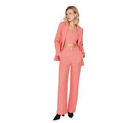 Trendyol Women's Herren Hoher Bund Wide Leg Hose Pants, Red, 38