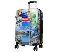 Trendyshop365 Reisetrolley Hartschale mittelgroß 67 cm - Liberty