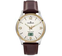 Dugena Herren Uhr 4460862 Tresor Funk vergoldet