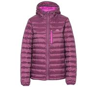 Trespass Arabel, Potent Purple, XXS, Ultraleichte Warme Kompakt Zusammenfaltbare Daunenjacke 80% Daunen für Damen, Lila / Violett, XX-Small / 2X-Small / 2XS