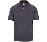 Trespass T-Shirt Bonington - Male Polo Top Tp100 Dark Grey-L