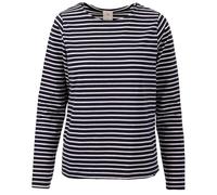 Trespass Damen Longsleeve Karen- Female Casual Top Navy Stripe-M