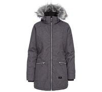 Trespass Damen Outdoorjacke Daybyday mit Kapuze, wasserdicht (2XS) (Schwarz)