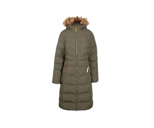 Trespass Damen Outdoormantel mit Fellkapuze AUDREY - XL / DARK VINE