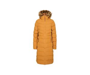 Trespass Damen Outdoormantel mit Fellkapuze AUDREY - XS / SANDSTONE