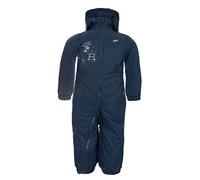Trespass Dripdrop, Navy Blue, 5/6, Wasserdichter Regenanzug mit Kapuze für Babys/Kleinkinder/Säuglinge/Unisex/Mädchen und Jungen 6-24 Monate, 5-6 Jahre, Blau