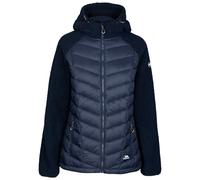 Trespass Gesteppte Sherpa-Jacke für Damen, mit kultivierter Kapuze und 2 Wando-Taschen, Marineblau, 38