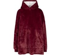 Trespass Hoodie Trespass Cosiness Oversized Hoodie At300 Dark Cherry