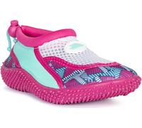 Trespass Kinder Badelatschen Squidette - Aqua Shoe Pink Lady Print-26
