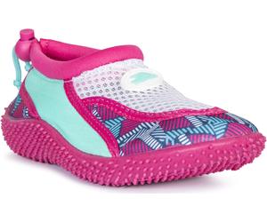 Trespass Kinder Badelatschen Squidette - Aqua Shoe Pink Lady Print-32