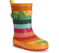 Trespass Puddle-Kids Welly Gummistiefel, Regenbogenfarbener Streifen, 34 EU