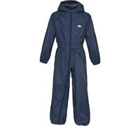Trespass Button, Navy Blue, 18/24, Wasserdichter Regenanzug mit Kapuze für Babys & Kleinkinder 6-24 Monate, 18-24 Monate, Blau