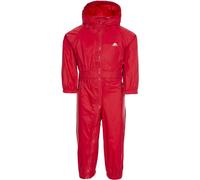 Trespass Button - Babies Rain Suit red (RED) 6/12