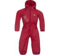 Trespass Kinder Regenset Dripdrop - Babies Rain Suit Signal Red-18/24